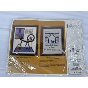 The Creative Circle Needlework Kit 1604 Gods Window Crafty DIY Grannycore